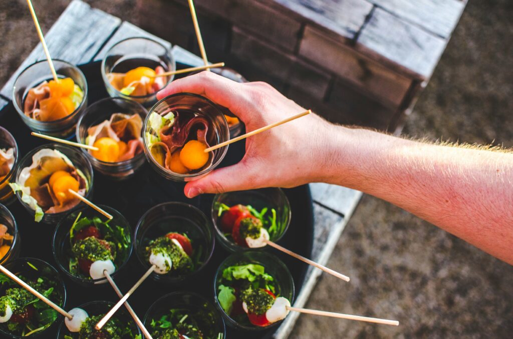 Elegant catering service in Abu Dhabi setup for corporate and personal events