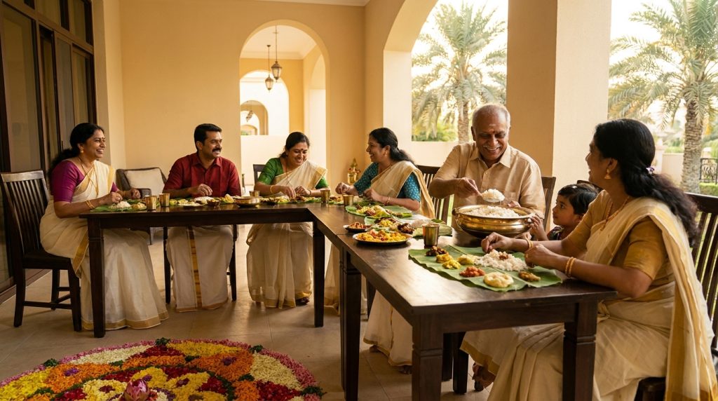 Onam festival food Abu Dhabi