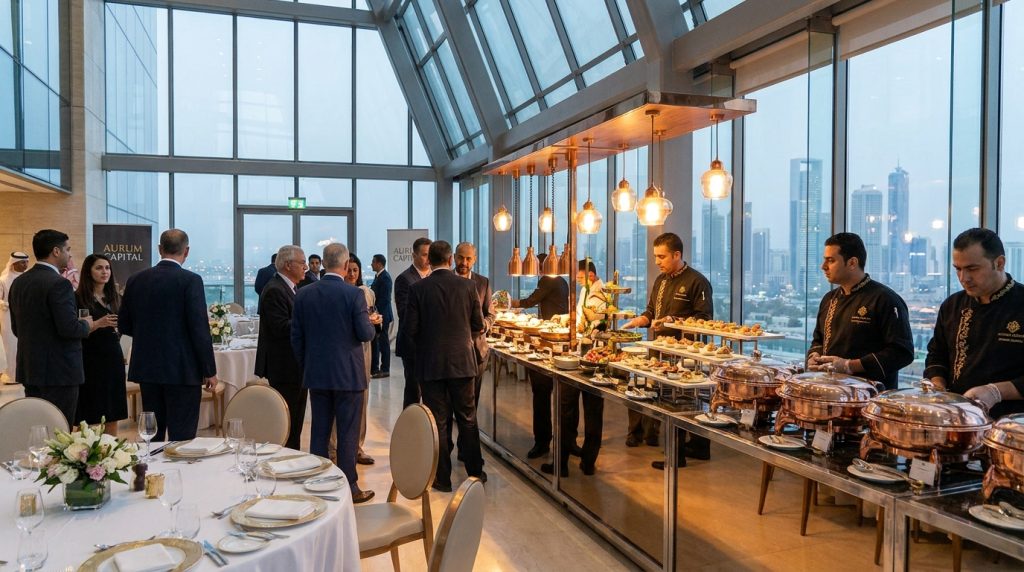 corporate food catering Abu Dhabi