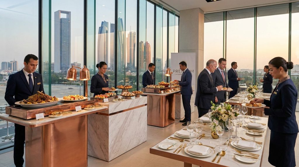 corporate food catering Abu Dhabi