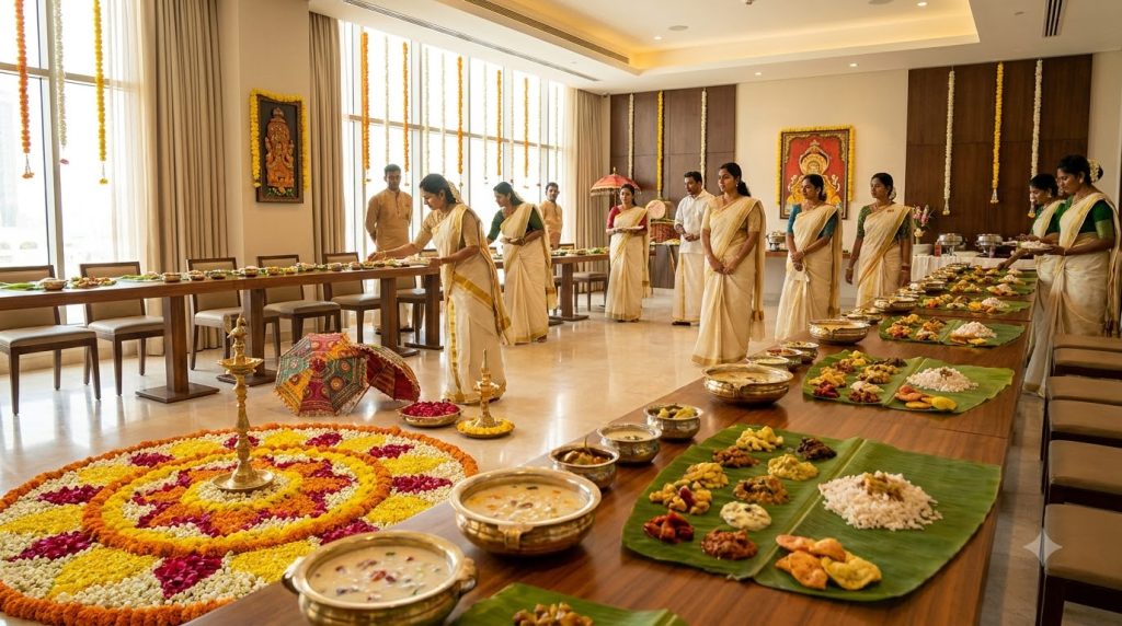 book Onam catering Abu Dhabi 2026