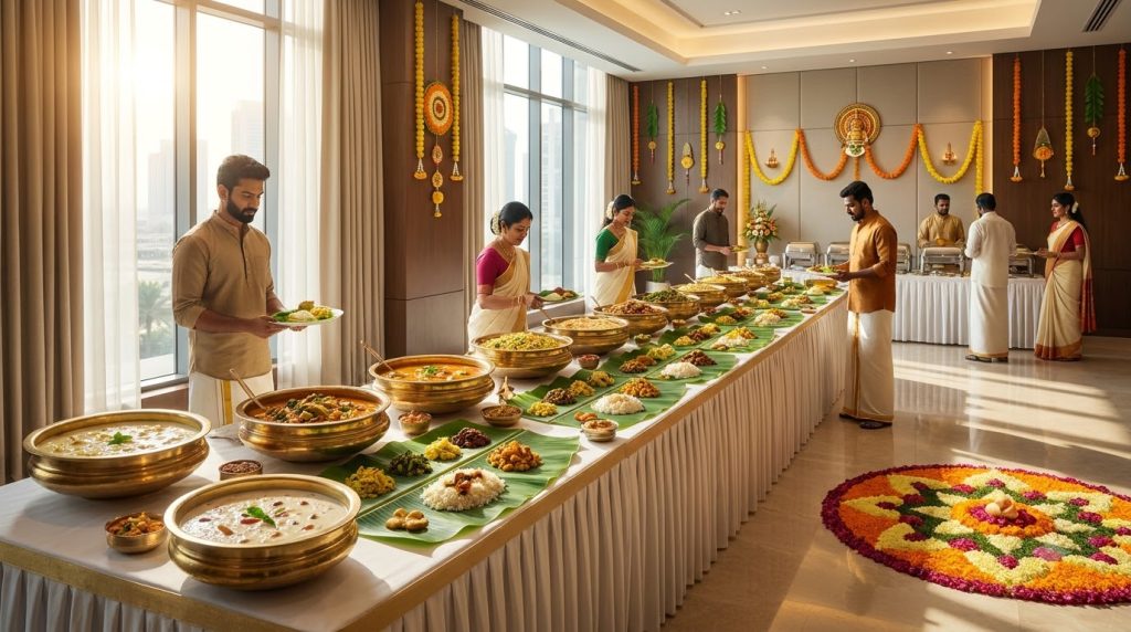 book Onam catering Abu Dhabi 2026
