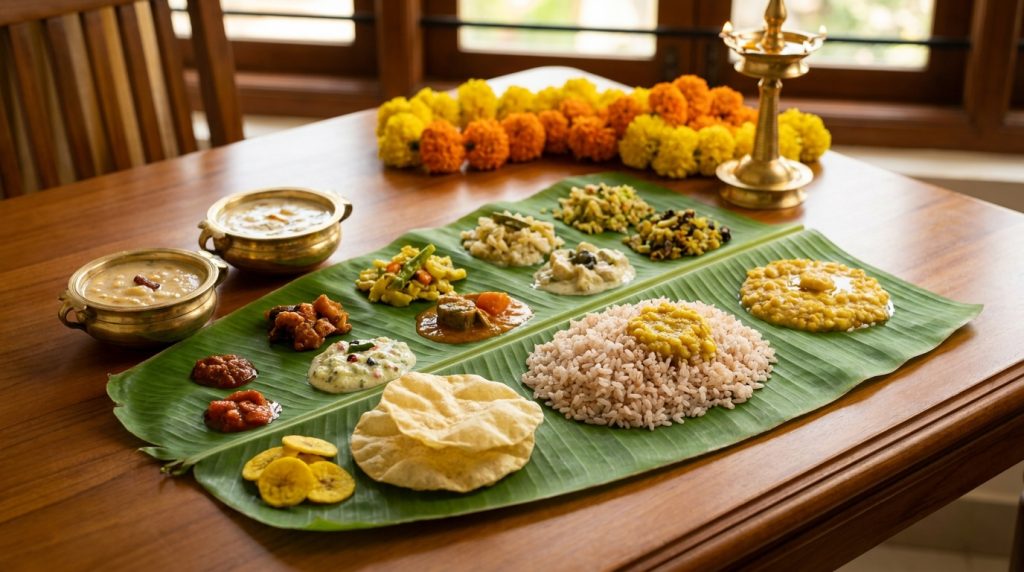 Authentic Onam Sadya dishes UAE