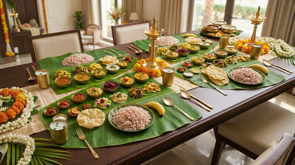 book Onam catering Abu Dhabi 2026