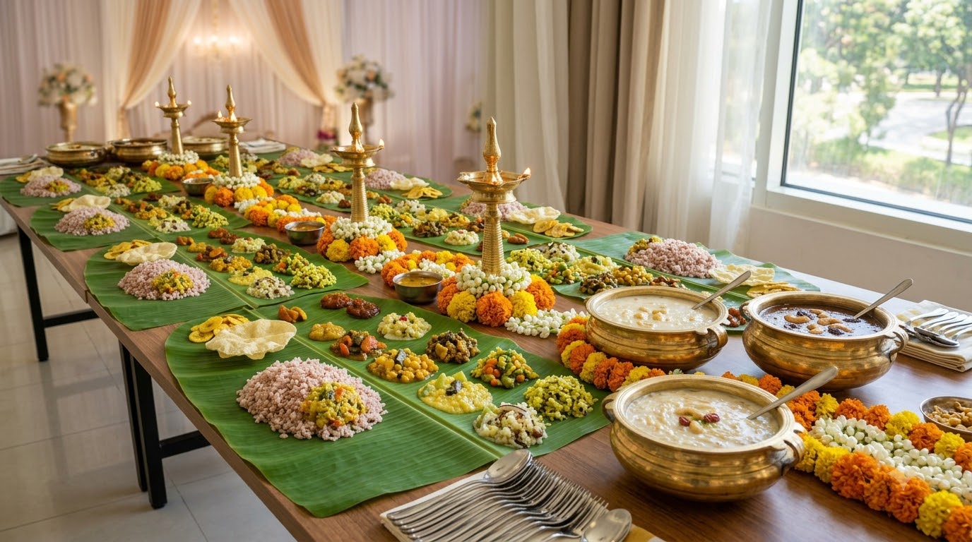 book Onam catering Abu Dhabi 2026