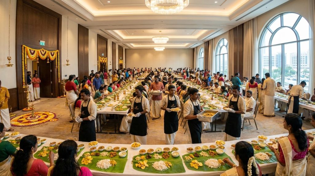 best Onam catering Abu Dhabi
