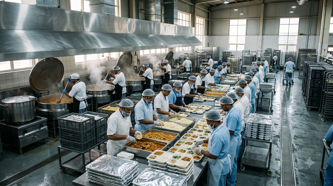 what is industrial catering UAE