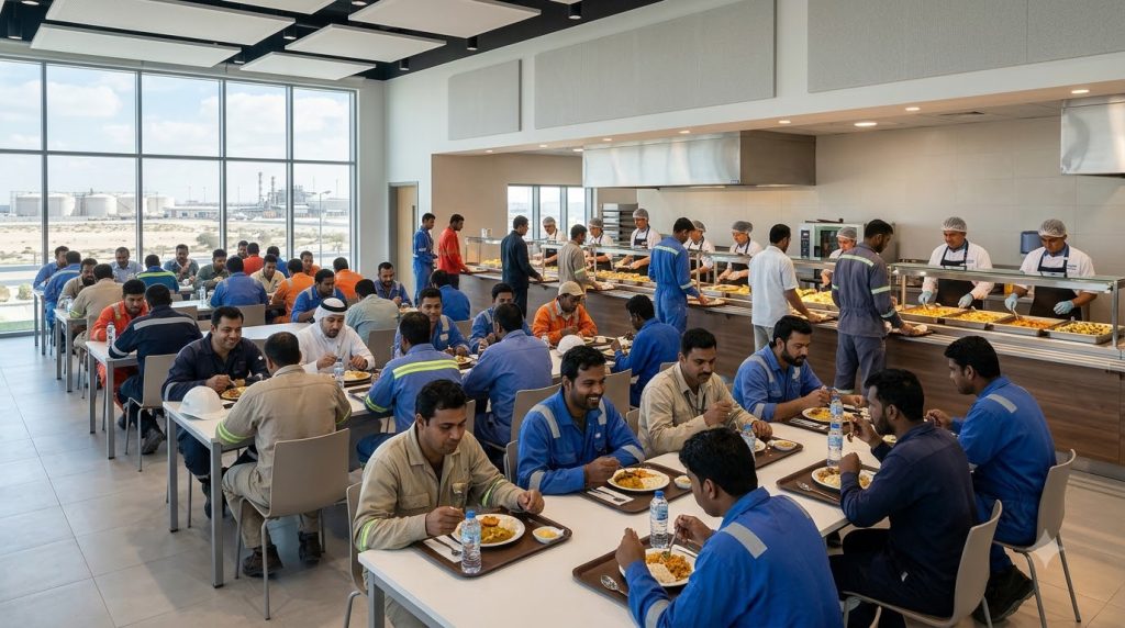 what is industrial catering UAE