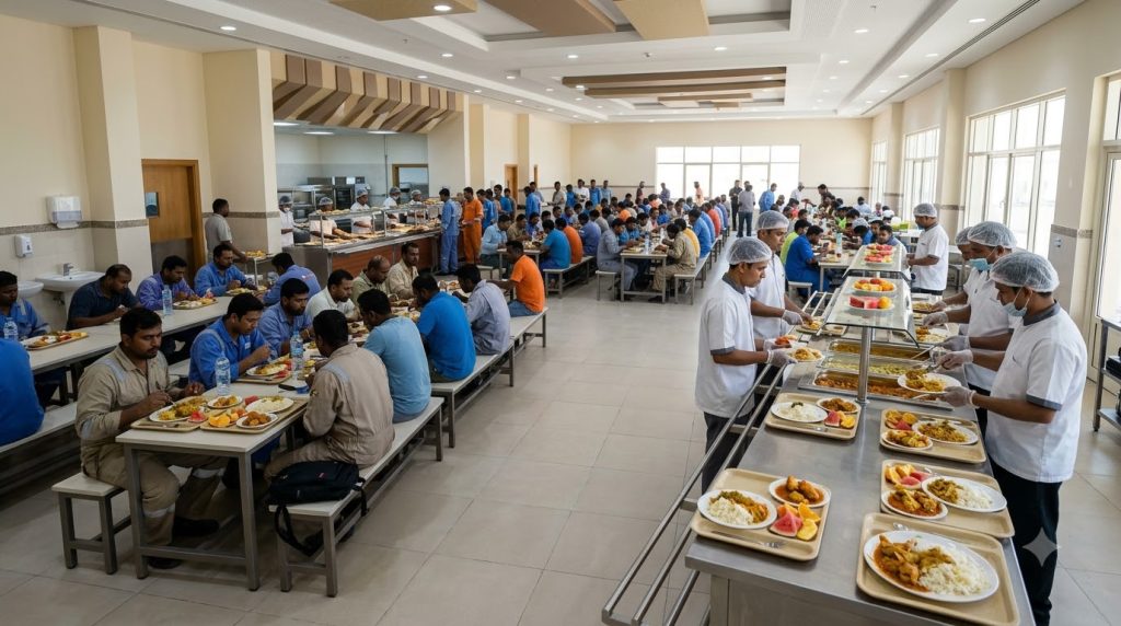 staff accommodation catering UAE