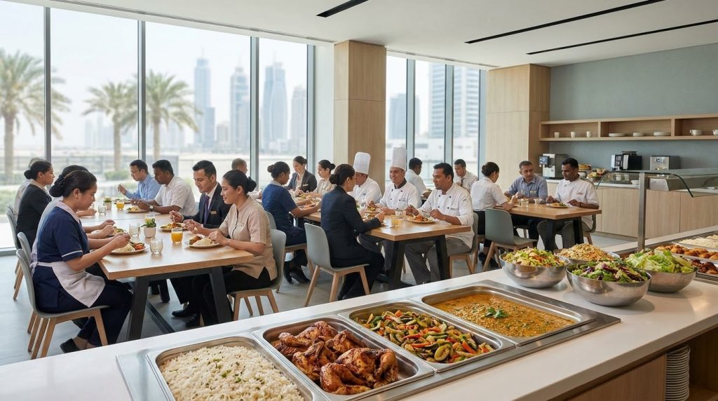 hotel employee catering UAE