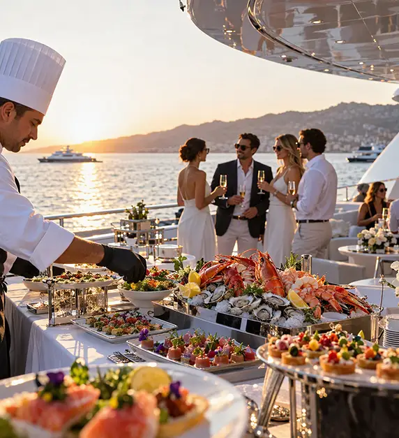 Cruise & Yacht Party Catering in Abu Dhabi