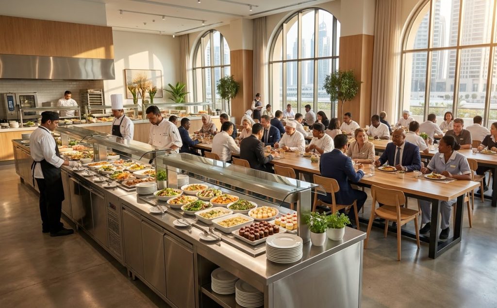 hotel canteen catering Dubai