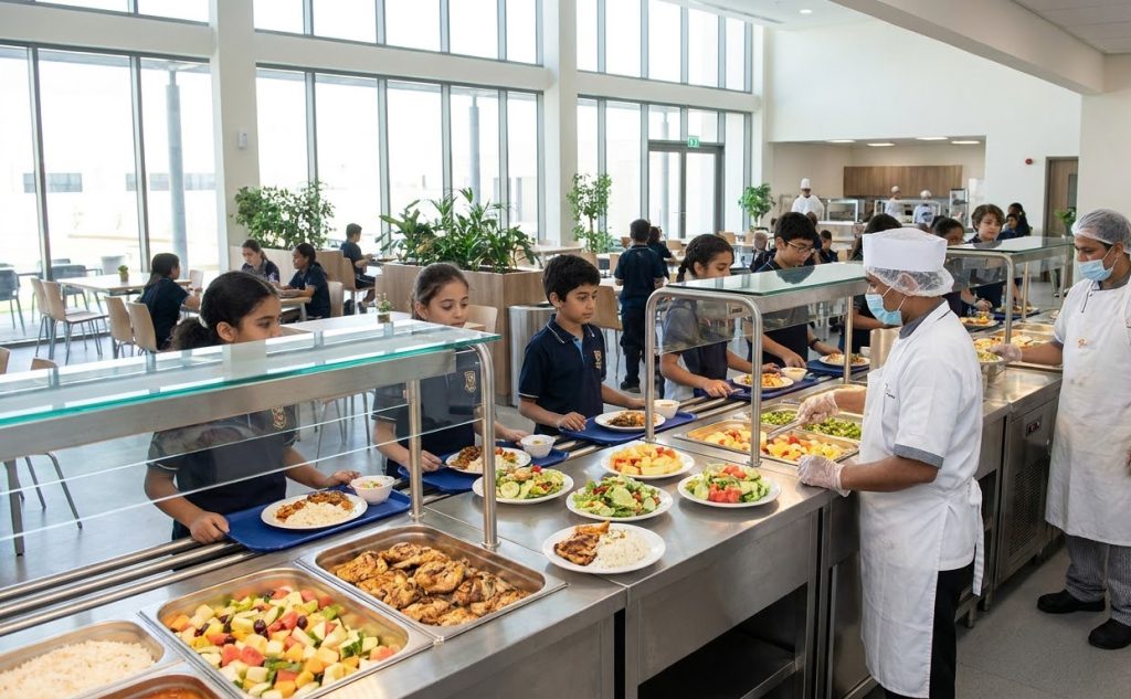 school canteen catering UAE
